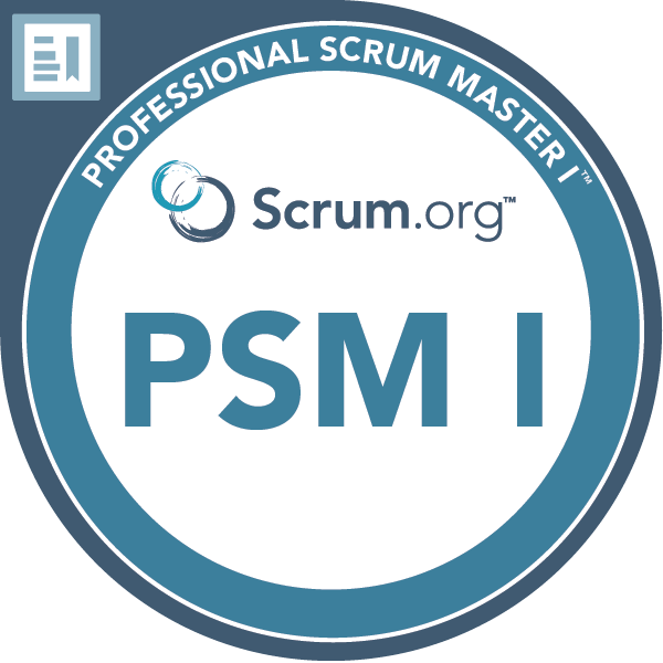 Professional Scrum Master™ I (PSM I) badge