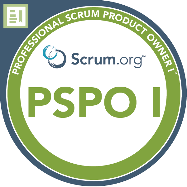 Professional Scrum Product Owner™ I (PSPO I) badge